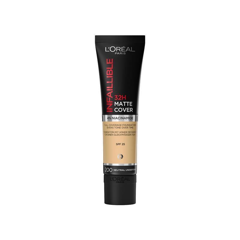L'Oreal Paris Infallible 32H Matte Cover 4% Niacinamide 200