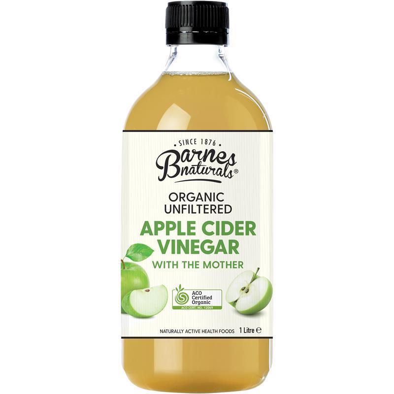Barnes Naturals Organic Apple Cider Vinegar with the Mother 1L