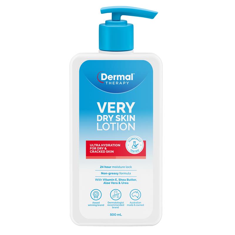 Dermal Therapy Very Dry Skin Lotion 500ml