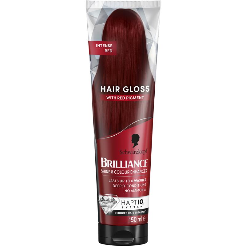 Schwarzkopf Brilliance Gloss Bonding Semi Permanent Mask Intense Red