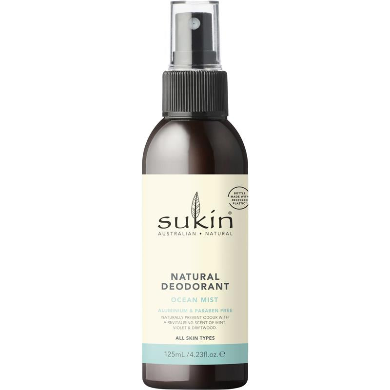 Sukin Natural Deodorant Ocean Mist 125ml
