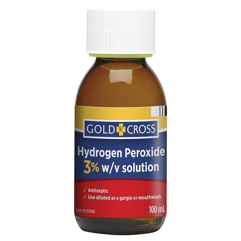 Hydrogen Peroxide 3% - Antiseptic Solution 100mL