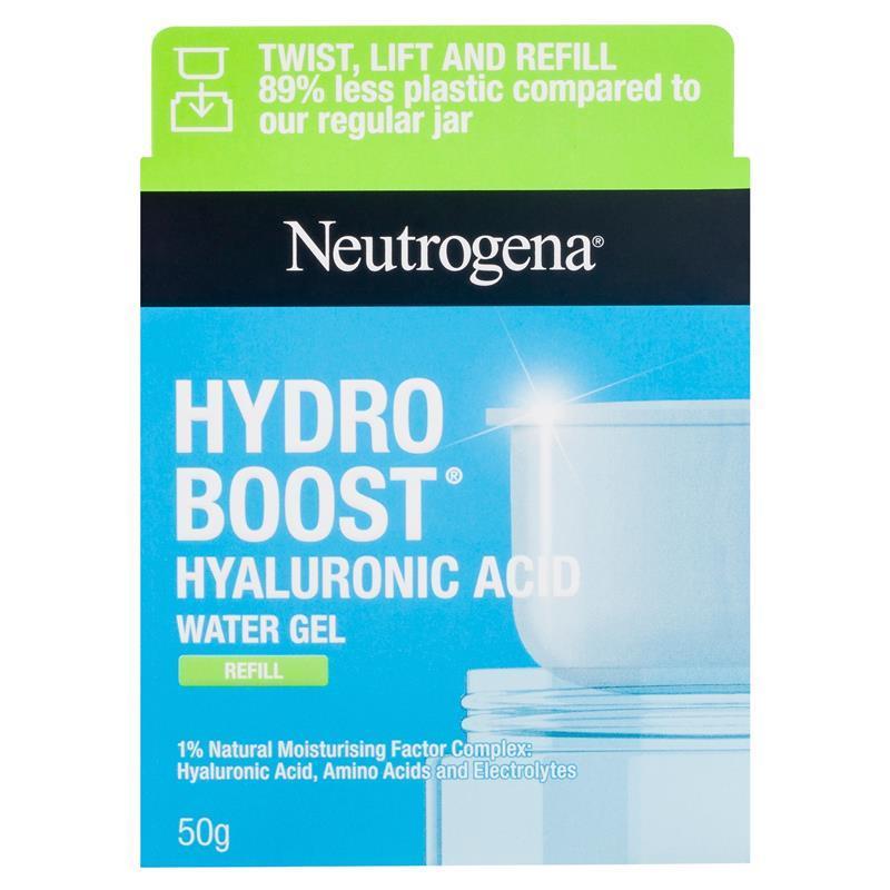 Neutrogena Hydro Boost Hyaluronic Acid Water Gel Refill Pod Moisturiser 50g