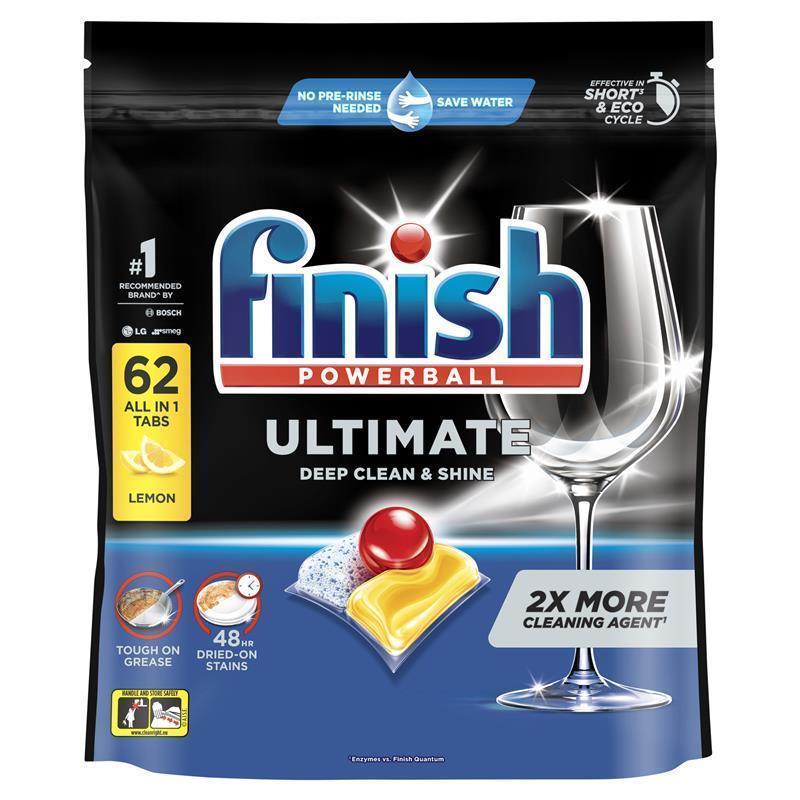 Finish Ultimate Lemon 62 Pack