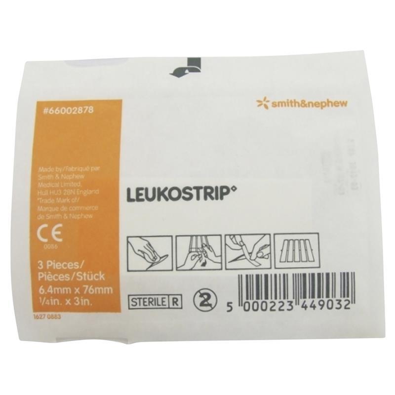 Leukostrip Wound Closure Strips 6.4mm x 76mm - Secure and Reliable Closure