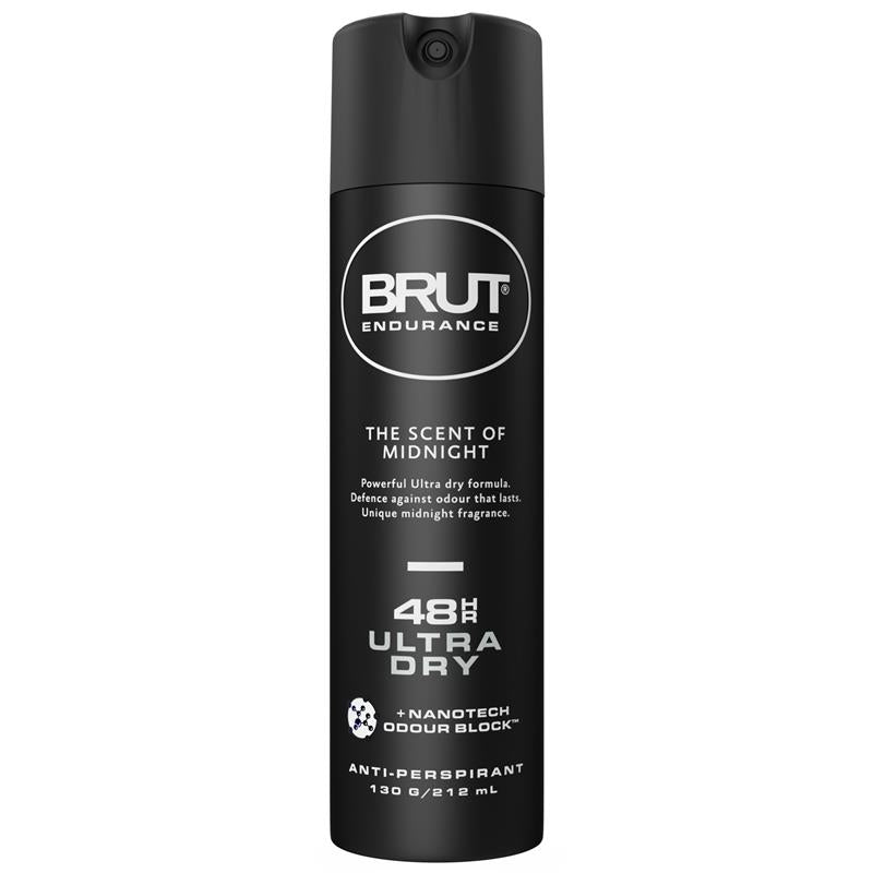 Brut Endurance 48HR Antiperspirant Deodorant Ultra Dry 130g