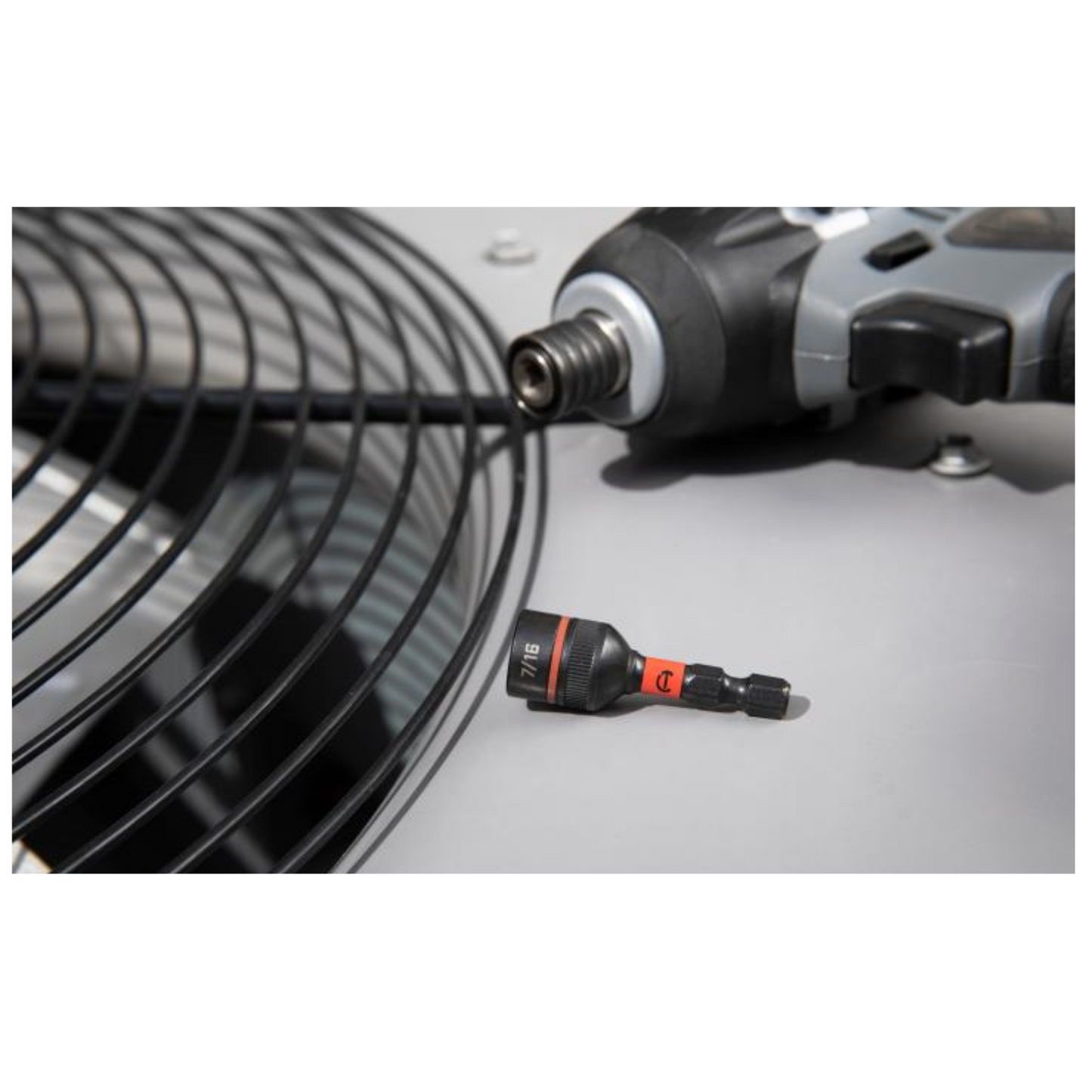 Crescent Bolt Biter Impact Nut Driver and Extractor - 7/16" x 1-7/8"