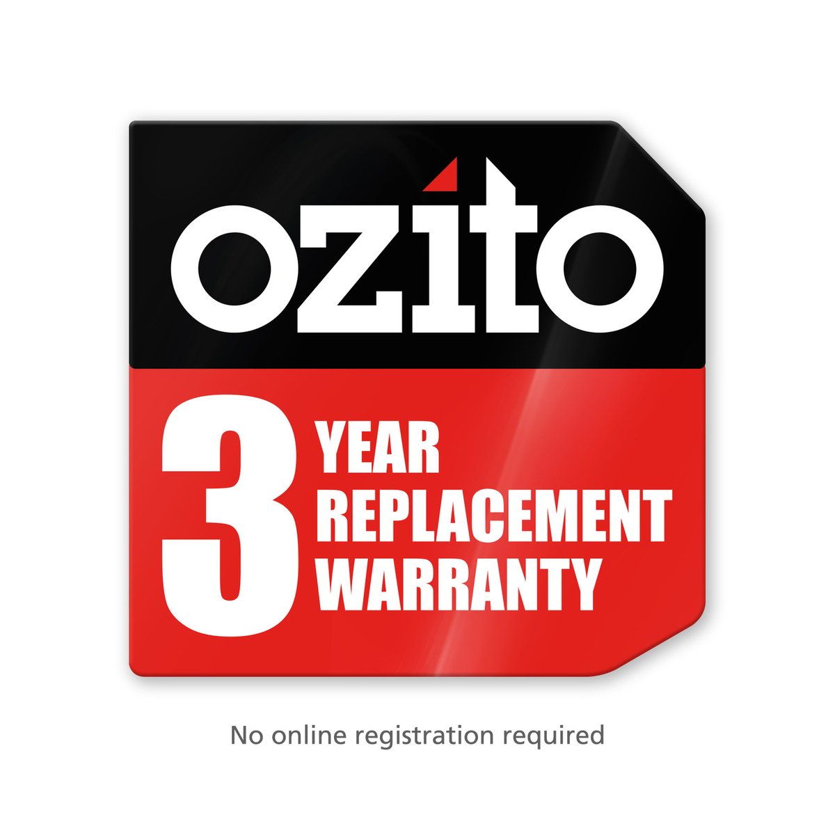 Ozito 10W Glue Gun - Lightweight Plastic - Ergonomic Design - Control