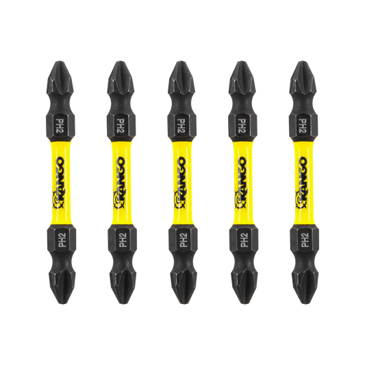 Kango HYPERTORQUE Double Ended Impact Driver Bits 59mm PH2 5 Pack