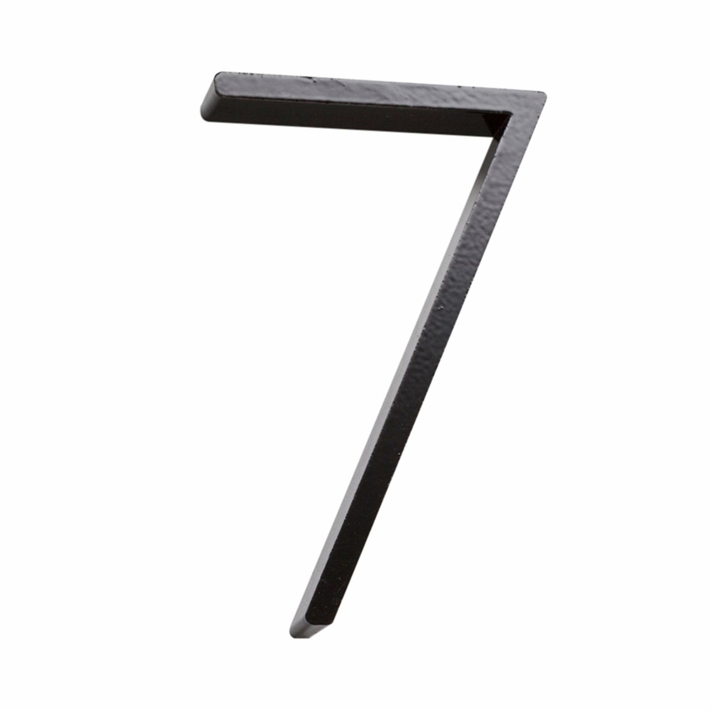 Sandleford Black Slimline House Number 7 - 120mm