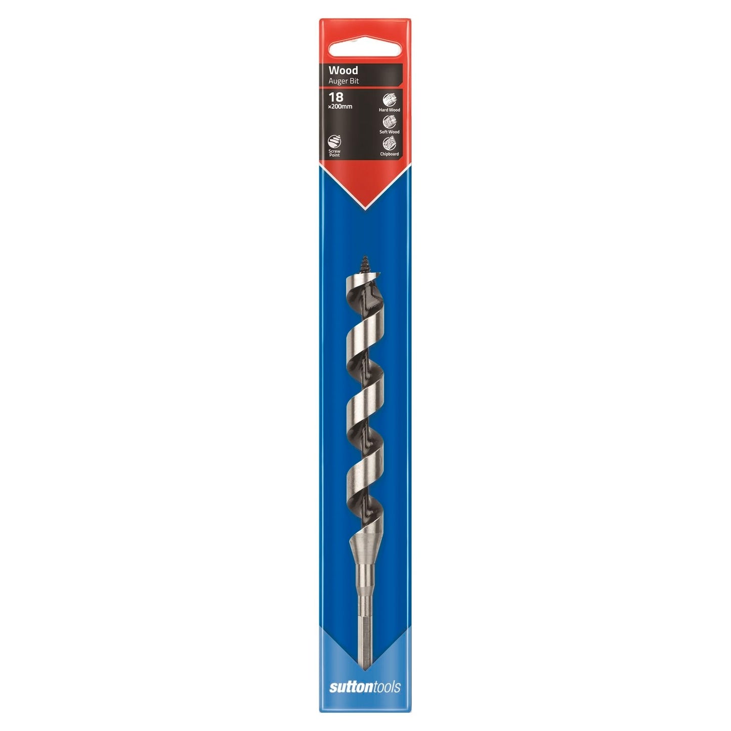 Sutton Tools Short Auger Bit - 200 x 18mm