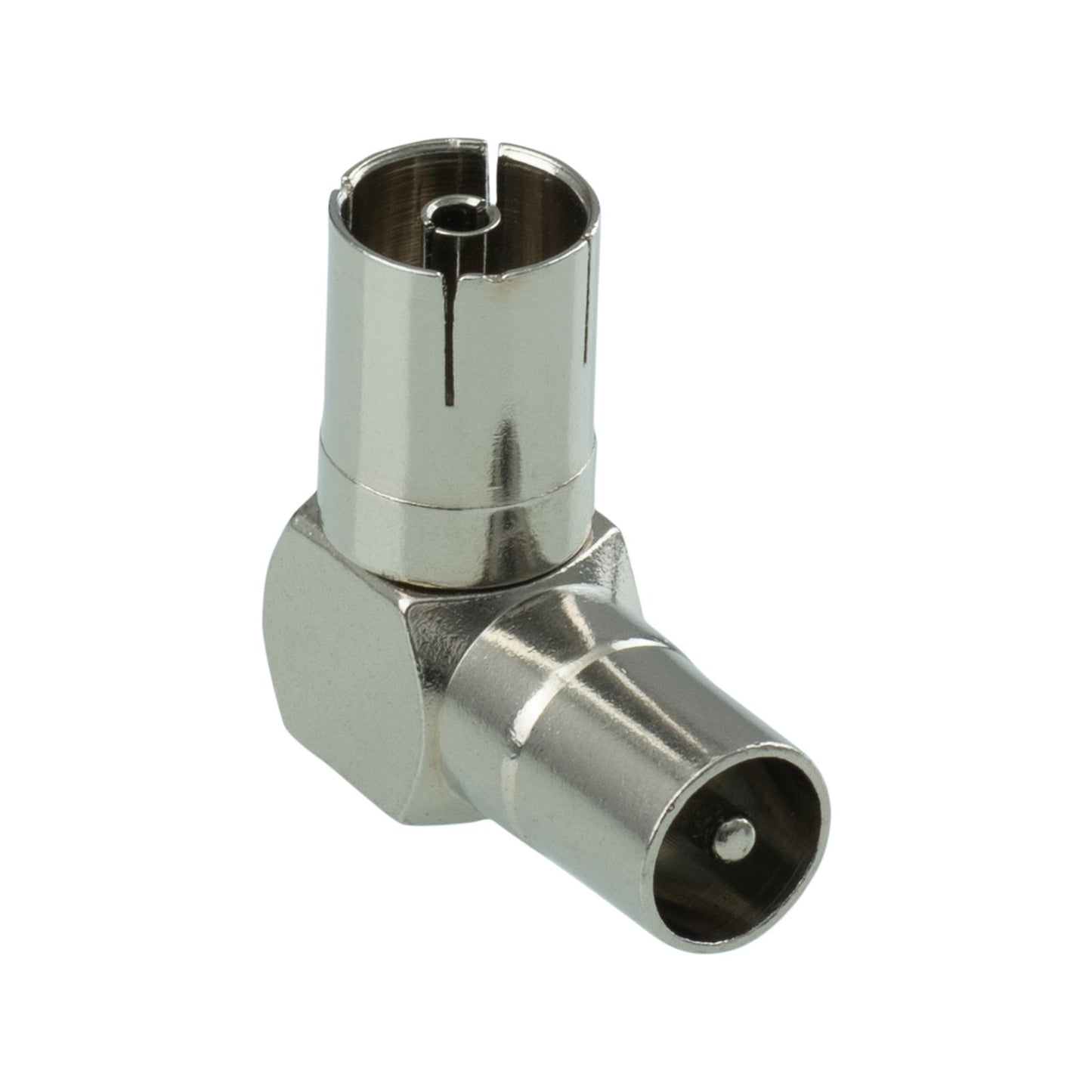 Antsig Right Angle Adaptor Plug to Socket - 5 x 26 x 10mm