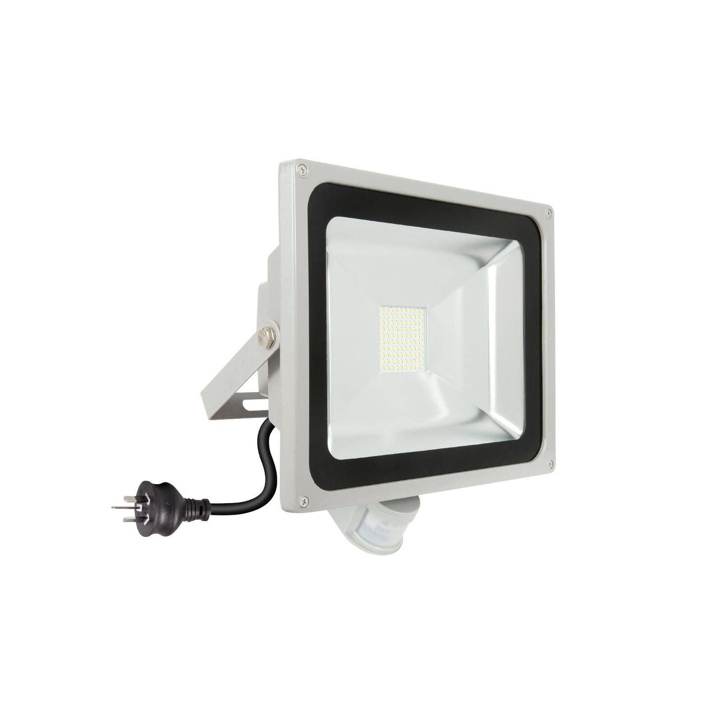Brilliant Ranger III DIY LED Sensor Flood Light - 50W - Grey - 4400 Lumens