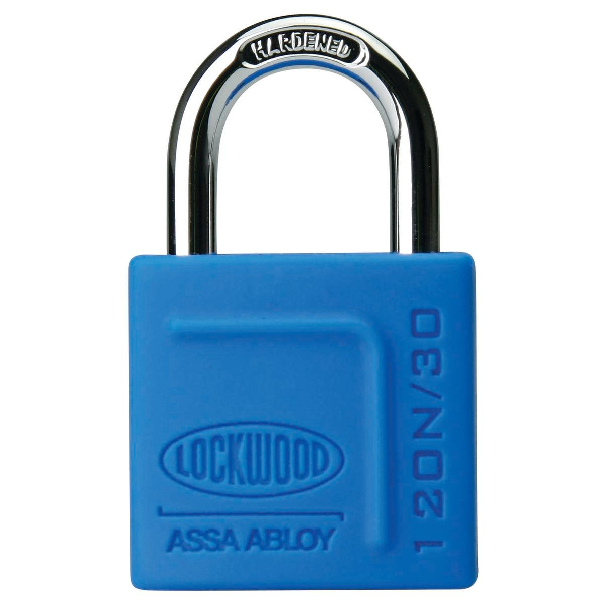 Lockwood 30mm Alloy Silicon Padlock - Brass - Weather Resistant - Durable