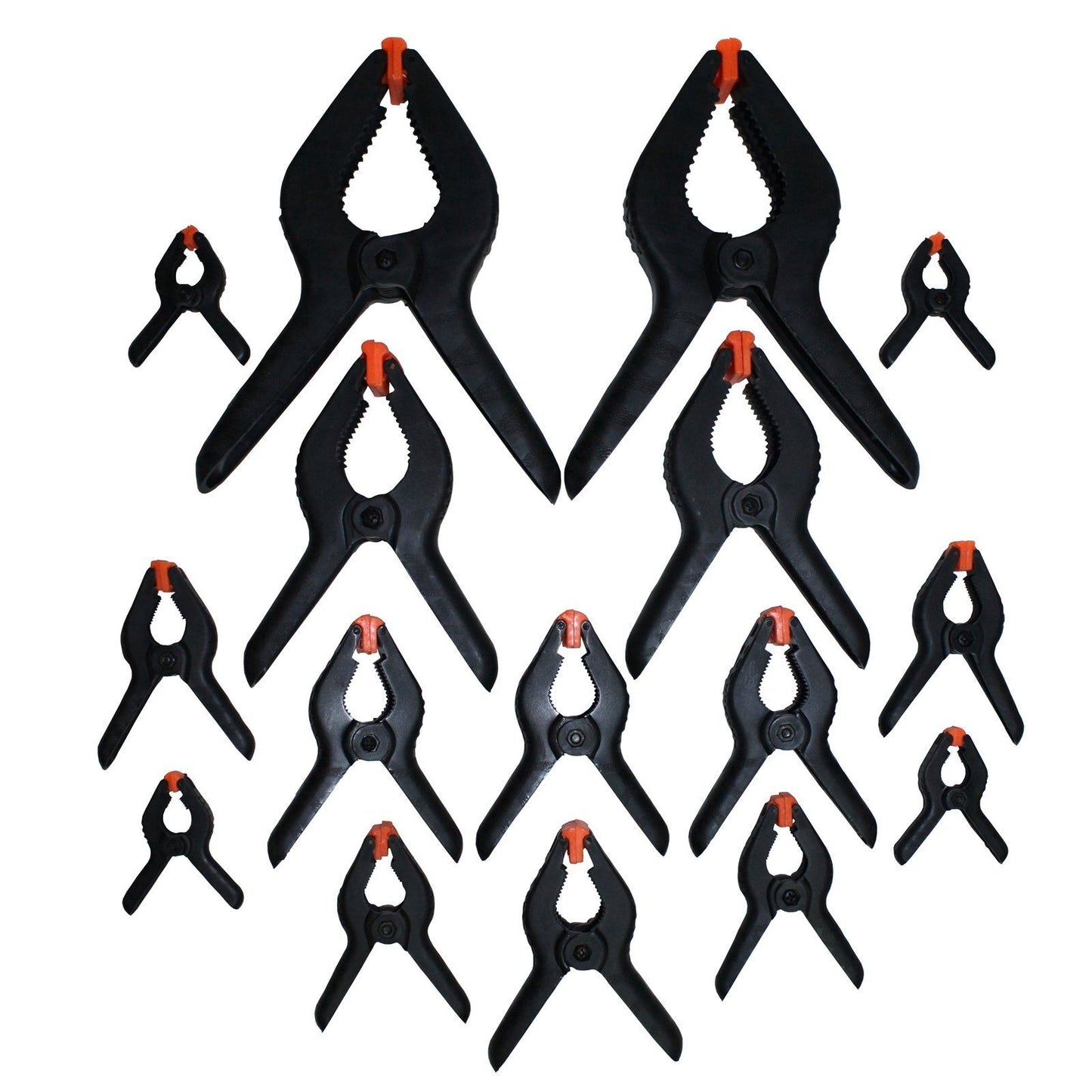 Craftright Nylon Spring Clamp - 60mm - 16 Pack