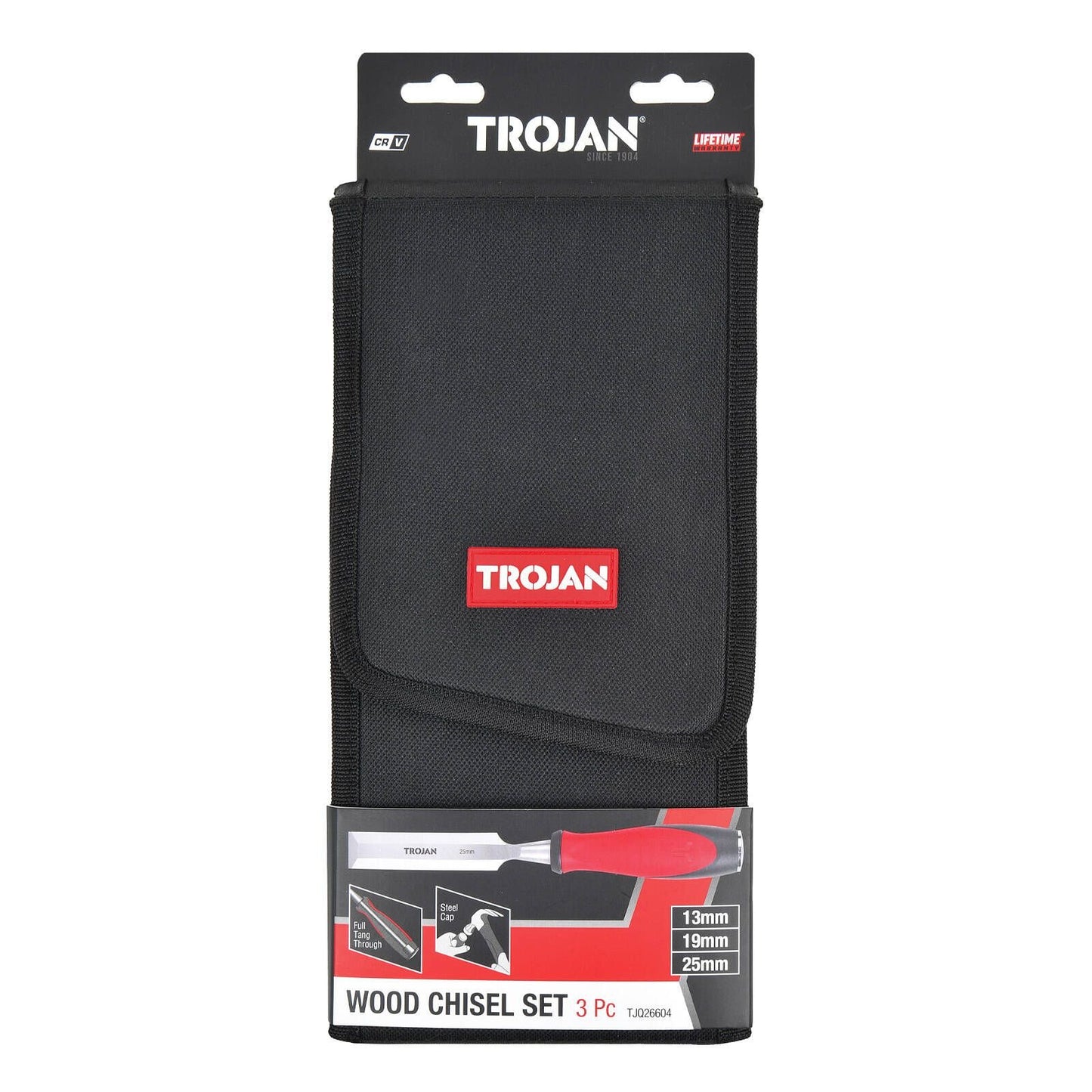 Trojan Chisel Set - 13, 19, 25mm - 3 Piece