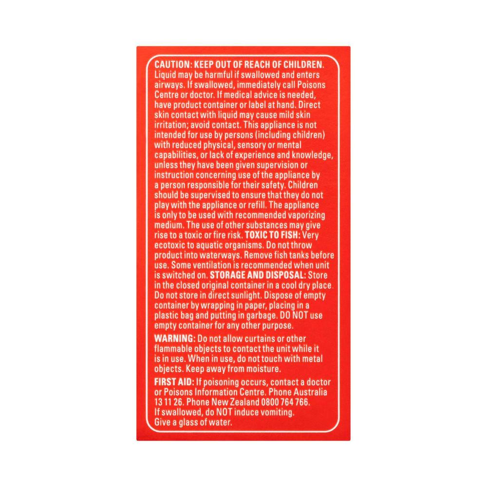Mortein Peaceful Nights Mosquito & Fly Plug Refill - 45mL