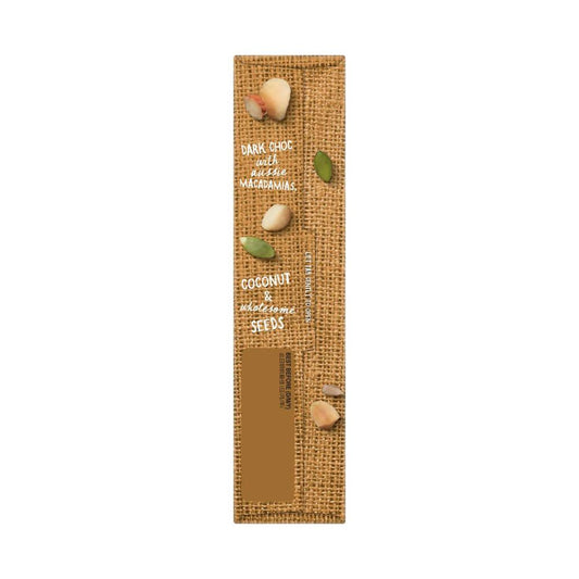 Carman's Dark Choc Macadamia & Coconut Nut Bar - 160g