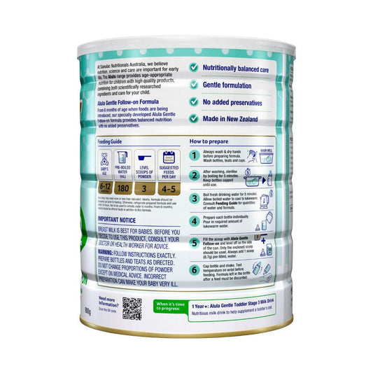 Alula Original Follow-on Formula 6-12 Months - 900g