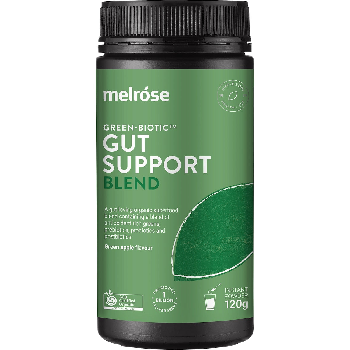 Melrose Green Biotic Gut Support Blend 120g
