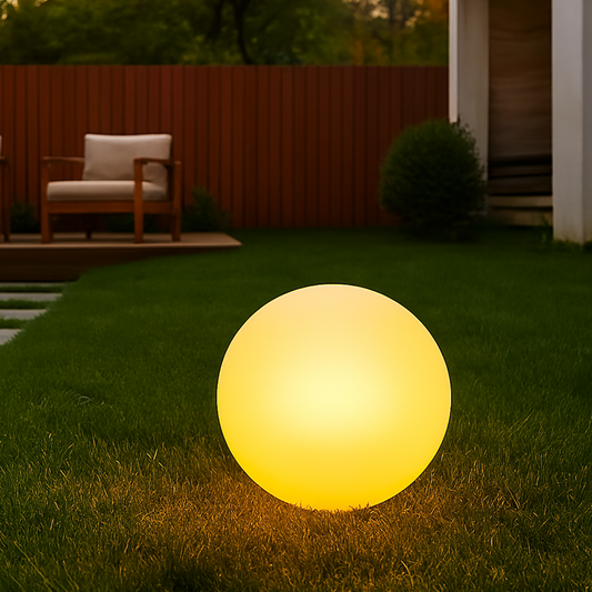 Click 20cm Solar Ball Light