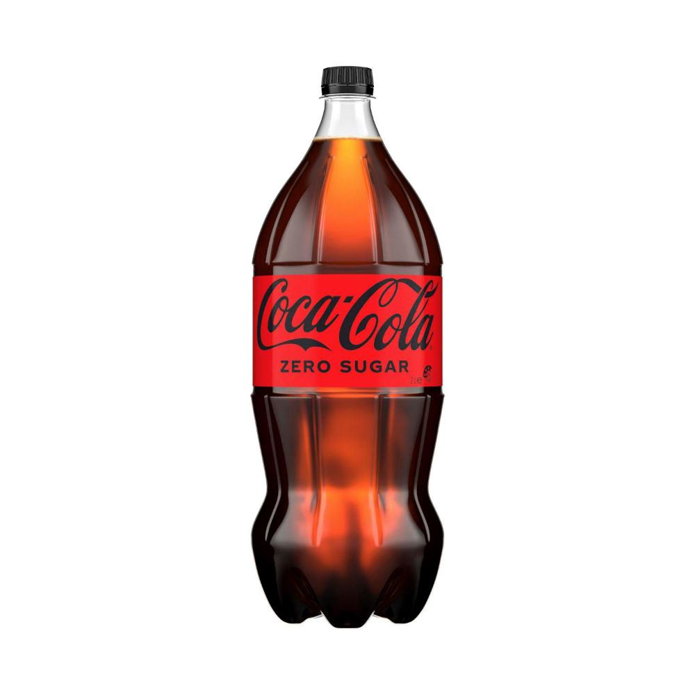 Coca-cola Zero Sugar Soft Drink Bottle 2l