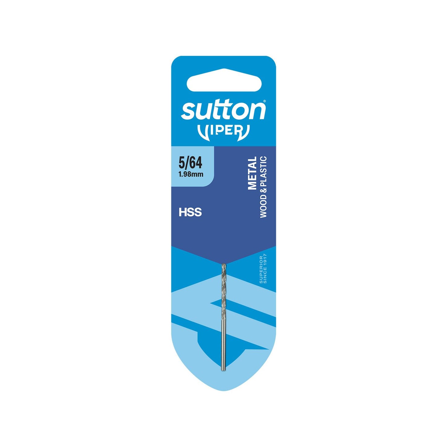 Sutton Tools Viper Jobber Drill Bit - 5/64"