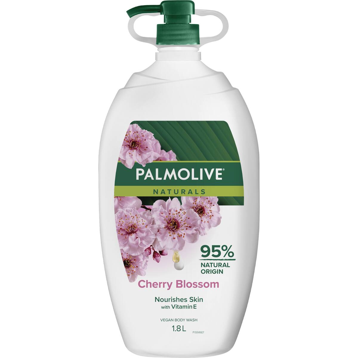Palmolive Body Wash Shower Gel Naturals Cherry Blossom 1.8l