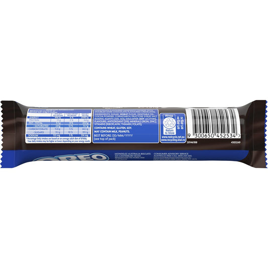 Oreo Double Stuff Dark Chocolate Mudcake Cookies 131g