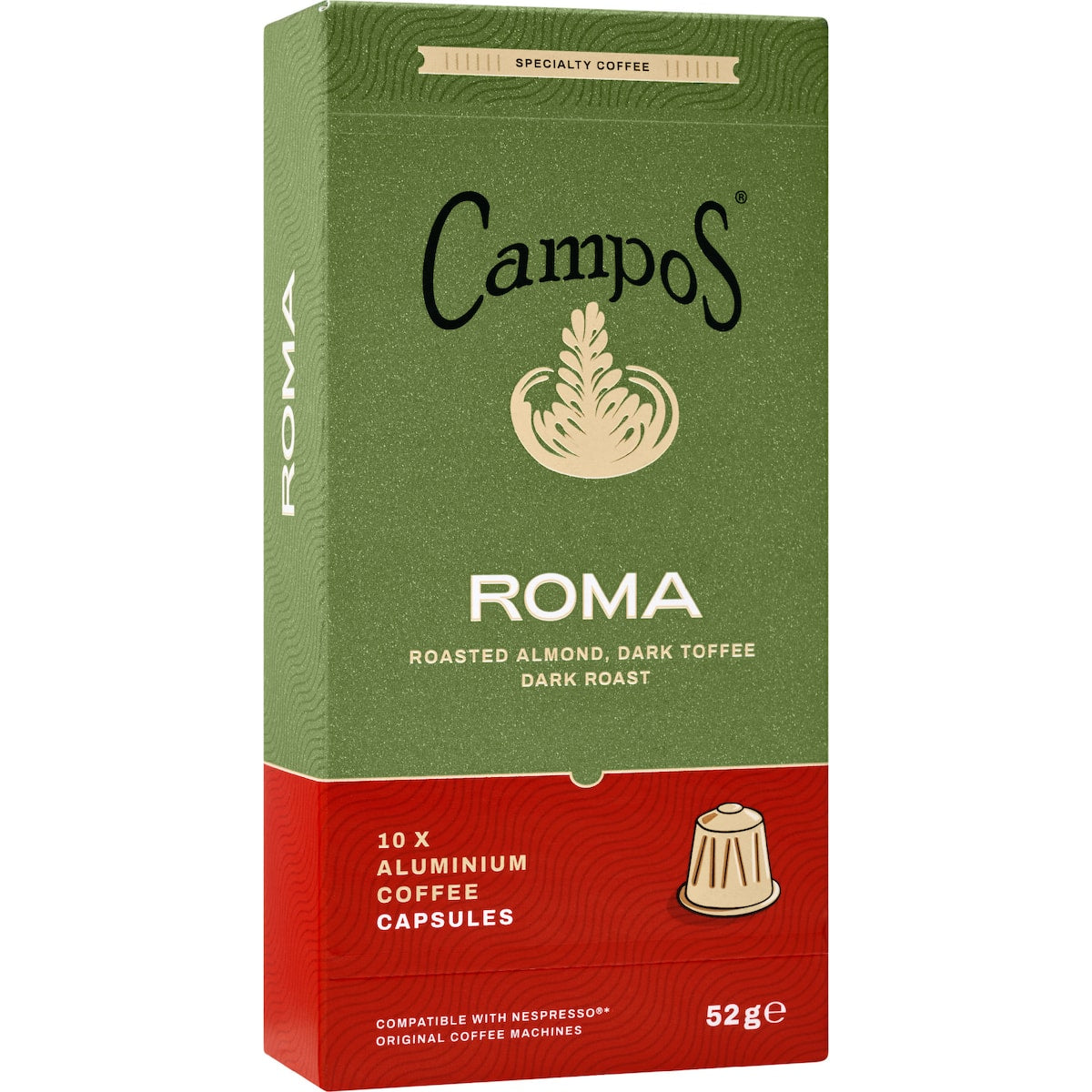 Campos Roma Coffee Capsules 10 Pack