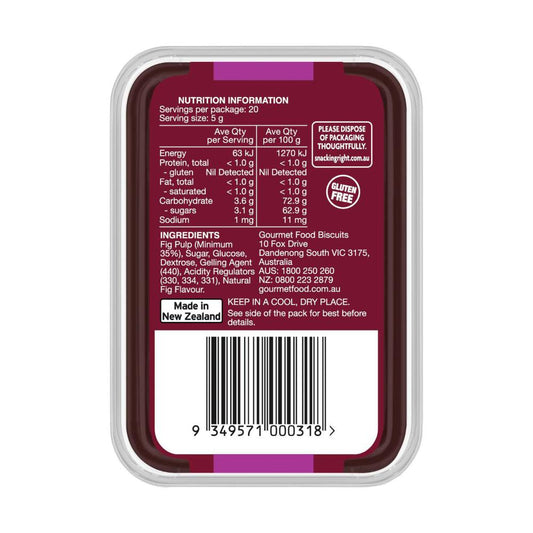 OB Finest Fig Fruit Paste - 100g