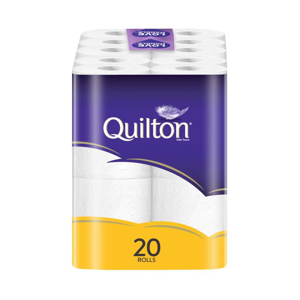 Quilton King Size Gold 4 Ply Toilet Tissue - 20 pack