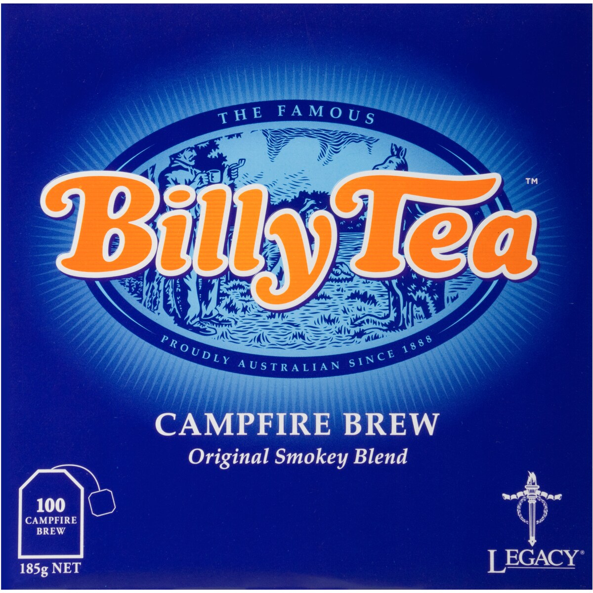 Billy Tea Campfire Brew Tea Bags 100 Pack