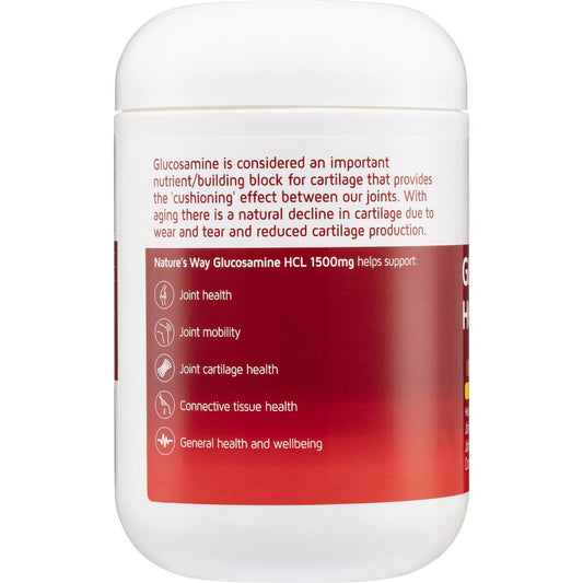 Natures Way Glucosamine Tablets 1500Mg 180 pack