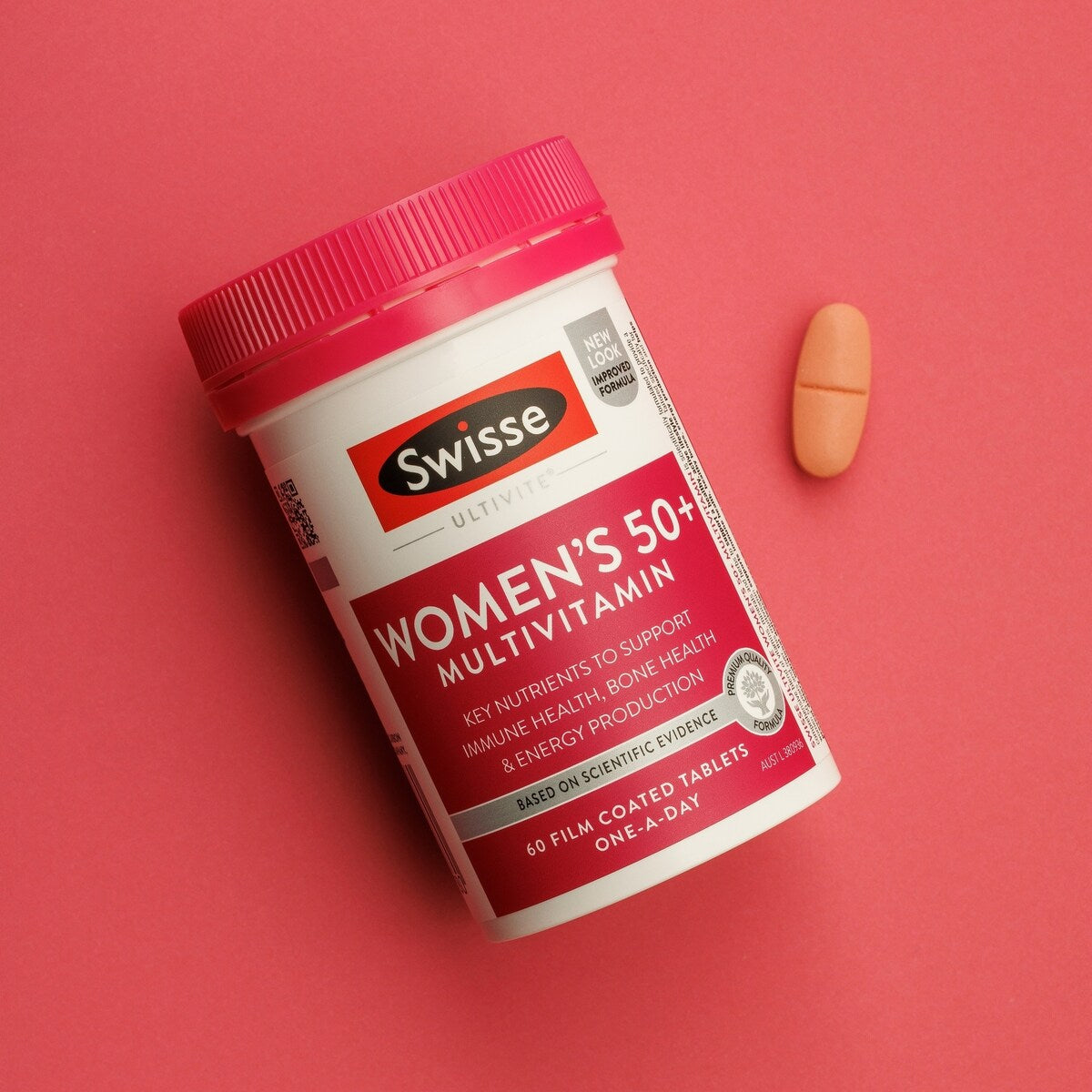 Swisse Ultivite Women's 50+ Multivitamin Tablets 60 pack
