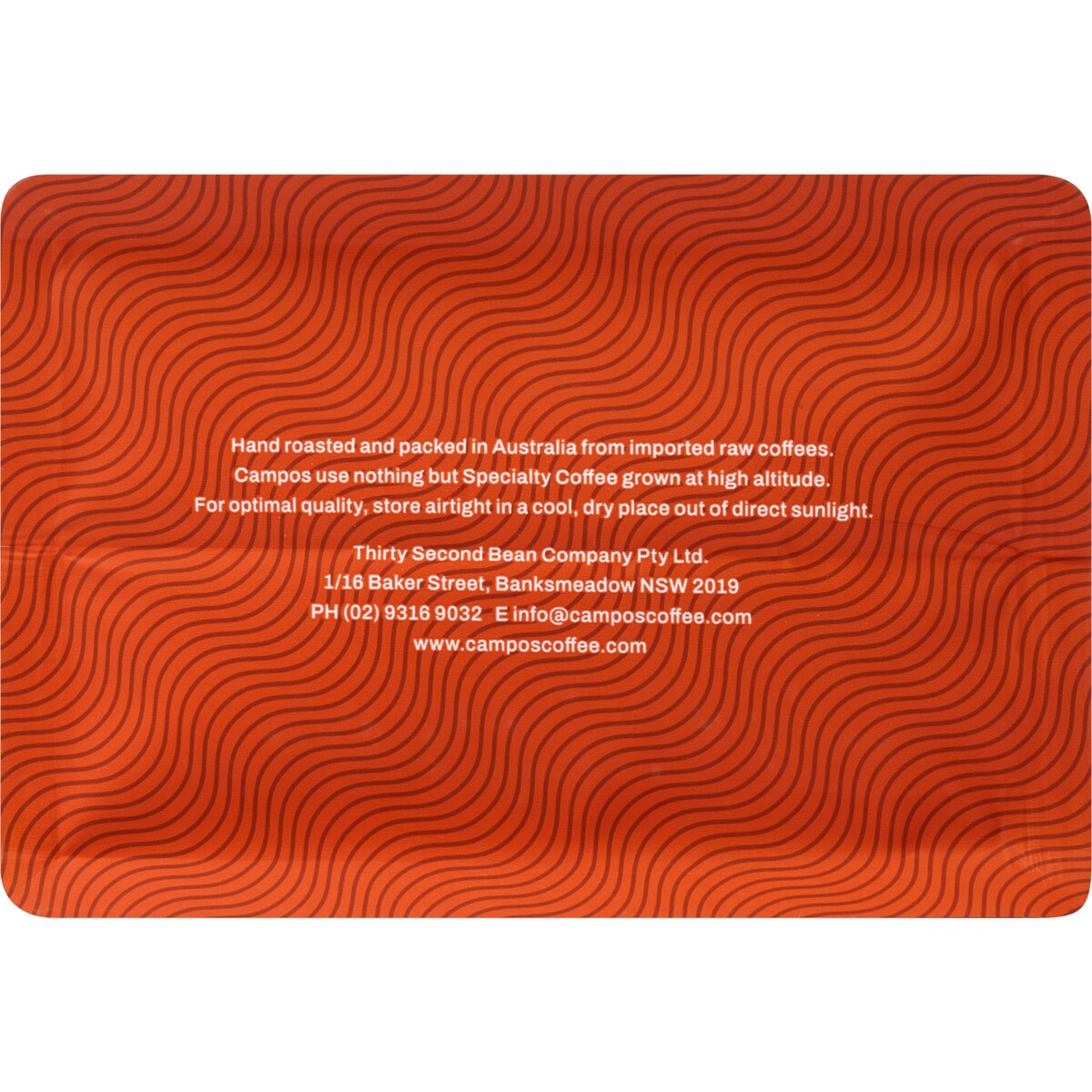 Campos King St Coffee Beans Creamy & Balanced Blend 500g