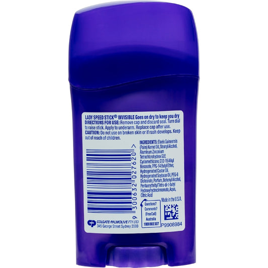 Mennen Lady Speed Stick Womens Deodorant Invisible Cool 45g