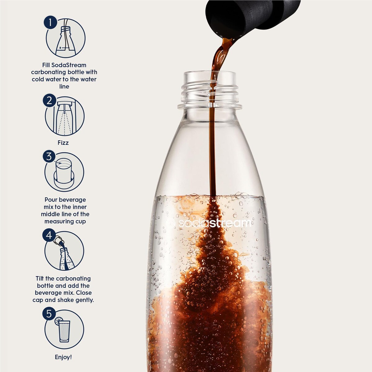 Pepsi Max Sodastream Soda Mix Vanilla each