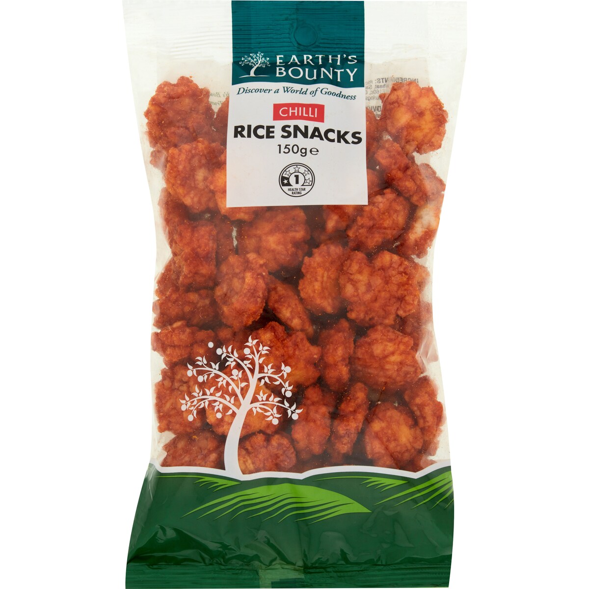 Earth's Bounty Chilli Rice Nibbles 150g