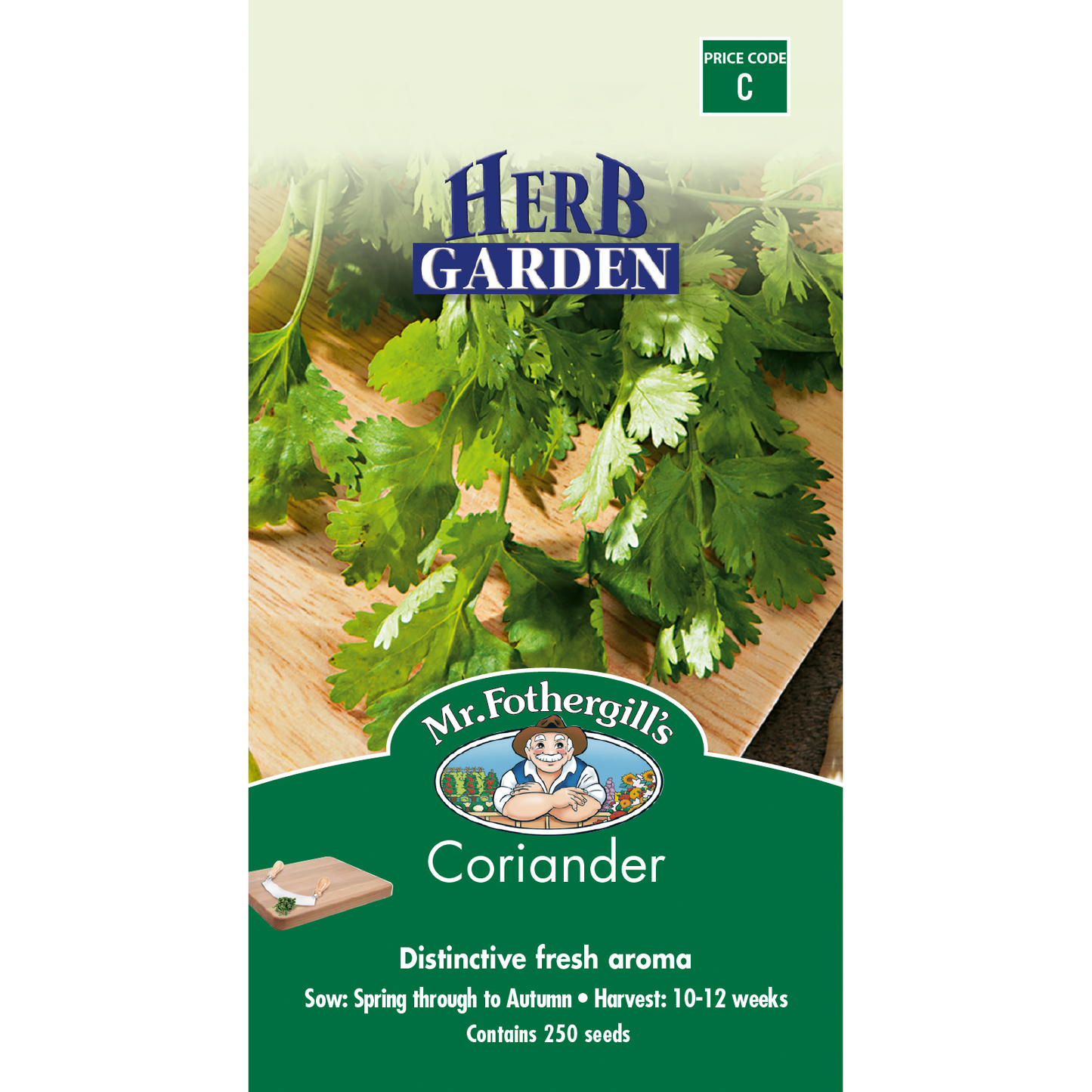 Mr Fothergill Coriander Herb Seeds