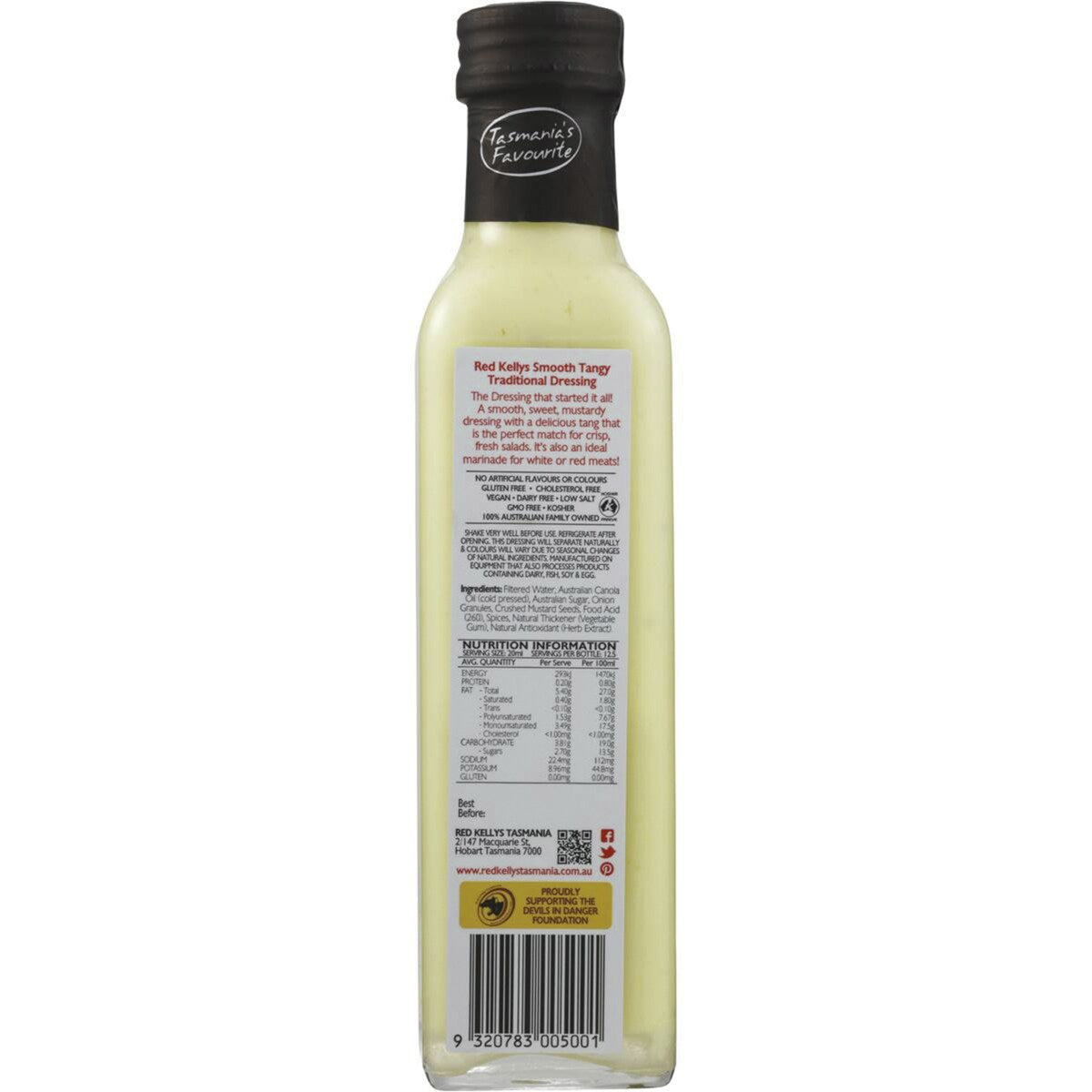 Red Kellys Dressings Traditional 250mL