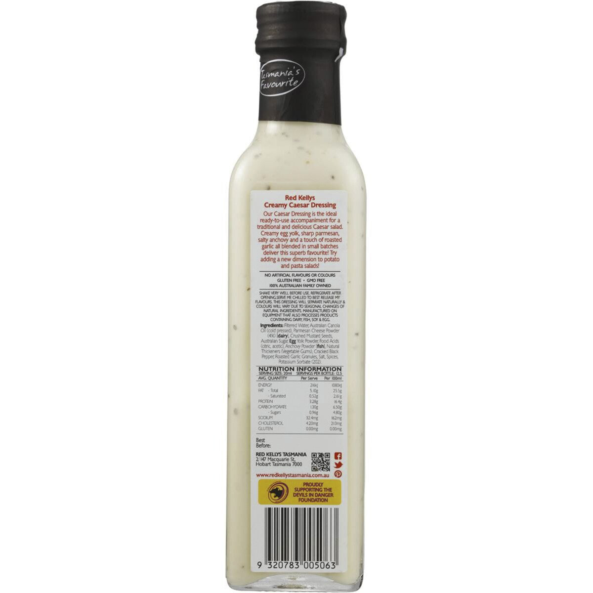 Red Kellys Salad Dressing Caesar 250mL