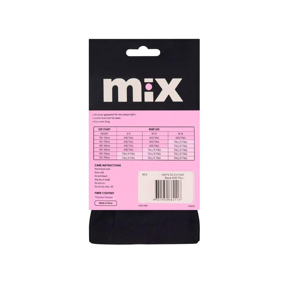 Mix Lux Velvet Tights 200d A/t1 pack - 1 pack