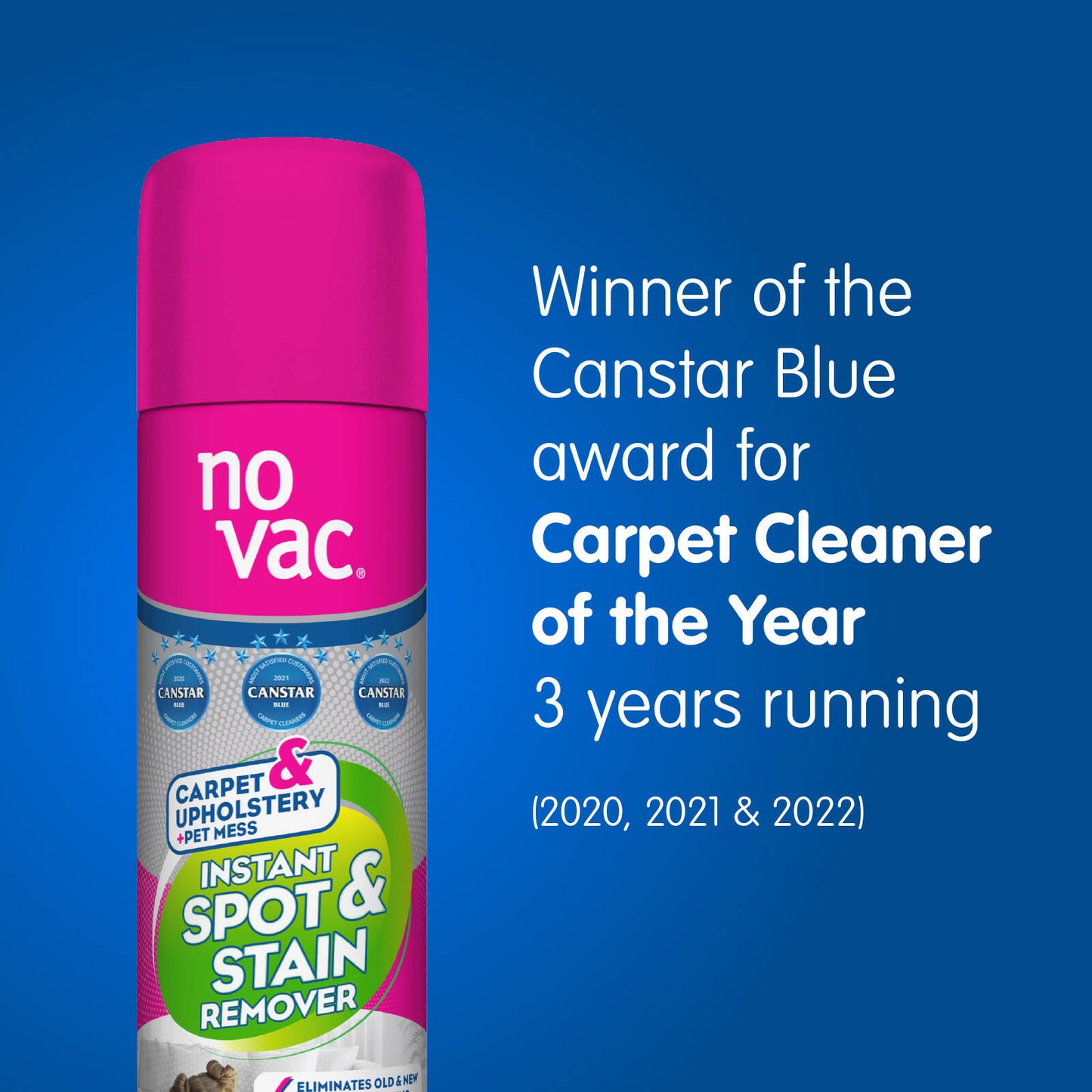 No Vac Instant Spot & Stain Remover - 550g