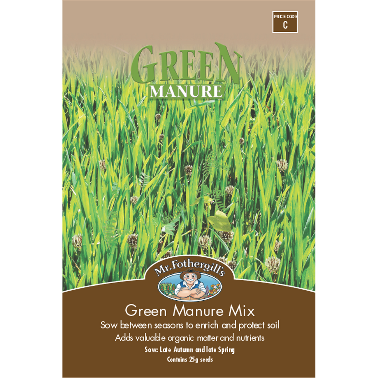 Mr Fothergill Green Manure Mix - 1kg