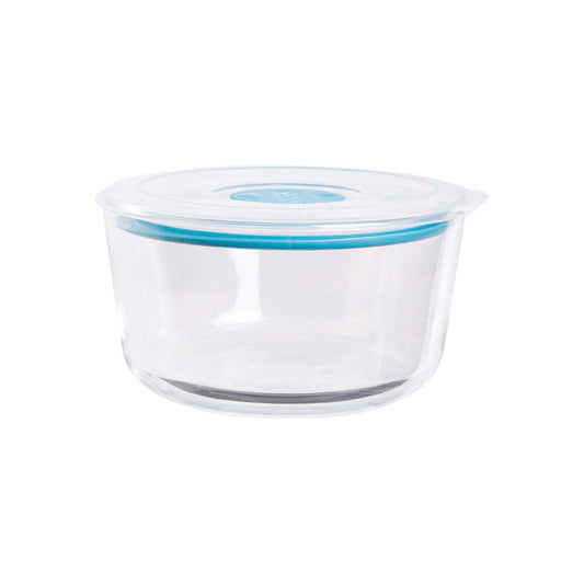 Decor Vent & Seal Glass Leak Proof Round Container 500ml - 1 Each