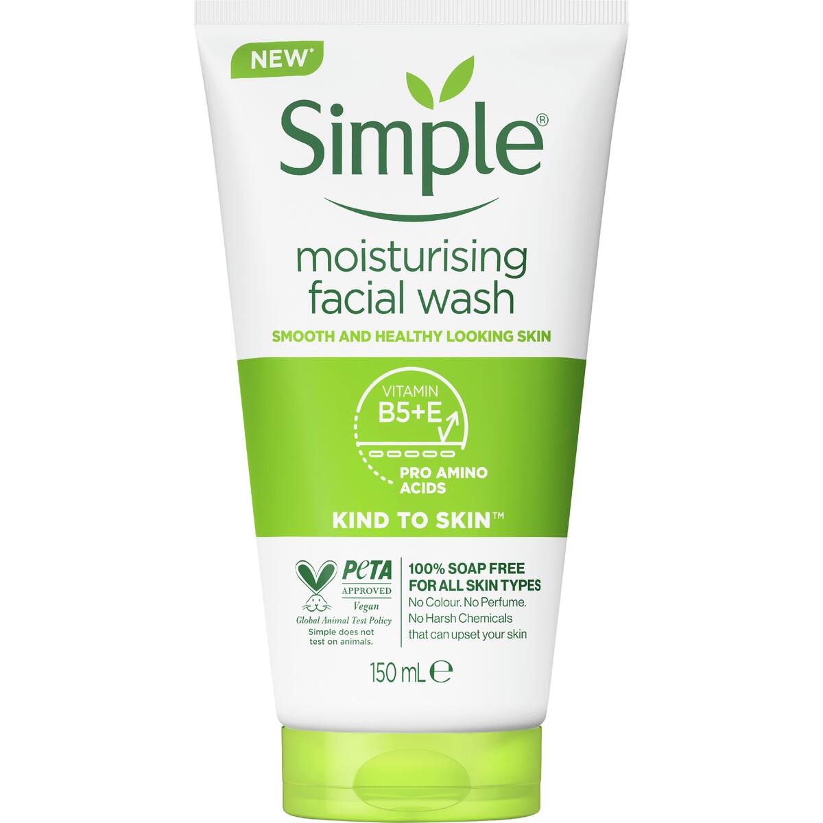 Simple Facial Wash Moisturising 150ml