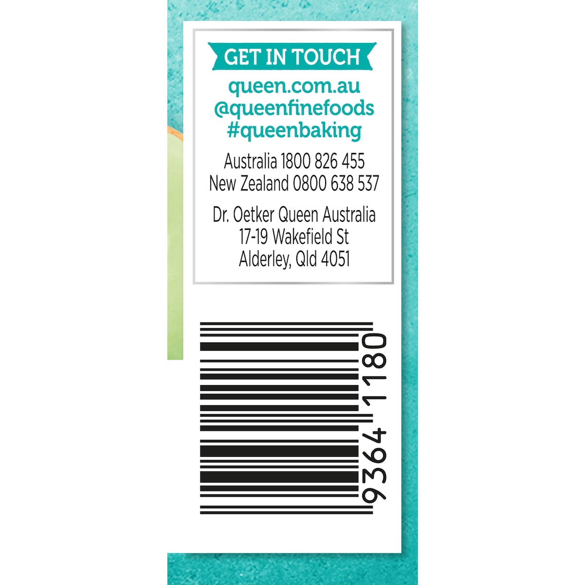 Queen Rainbow Food Colours 4 pack