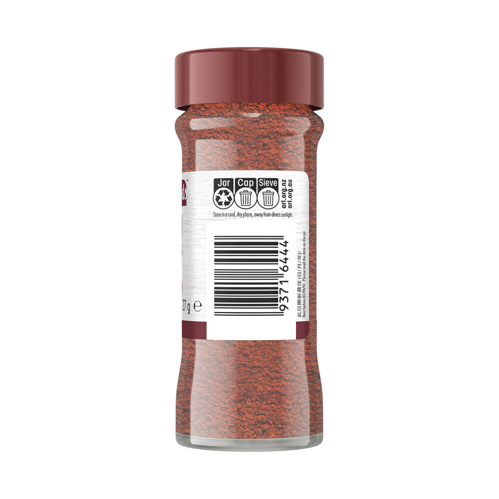MasterFoods Ground Hot Chillies - 27g