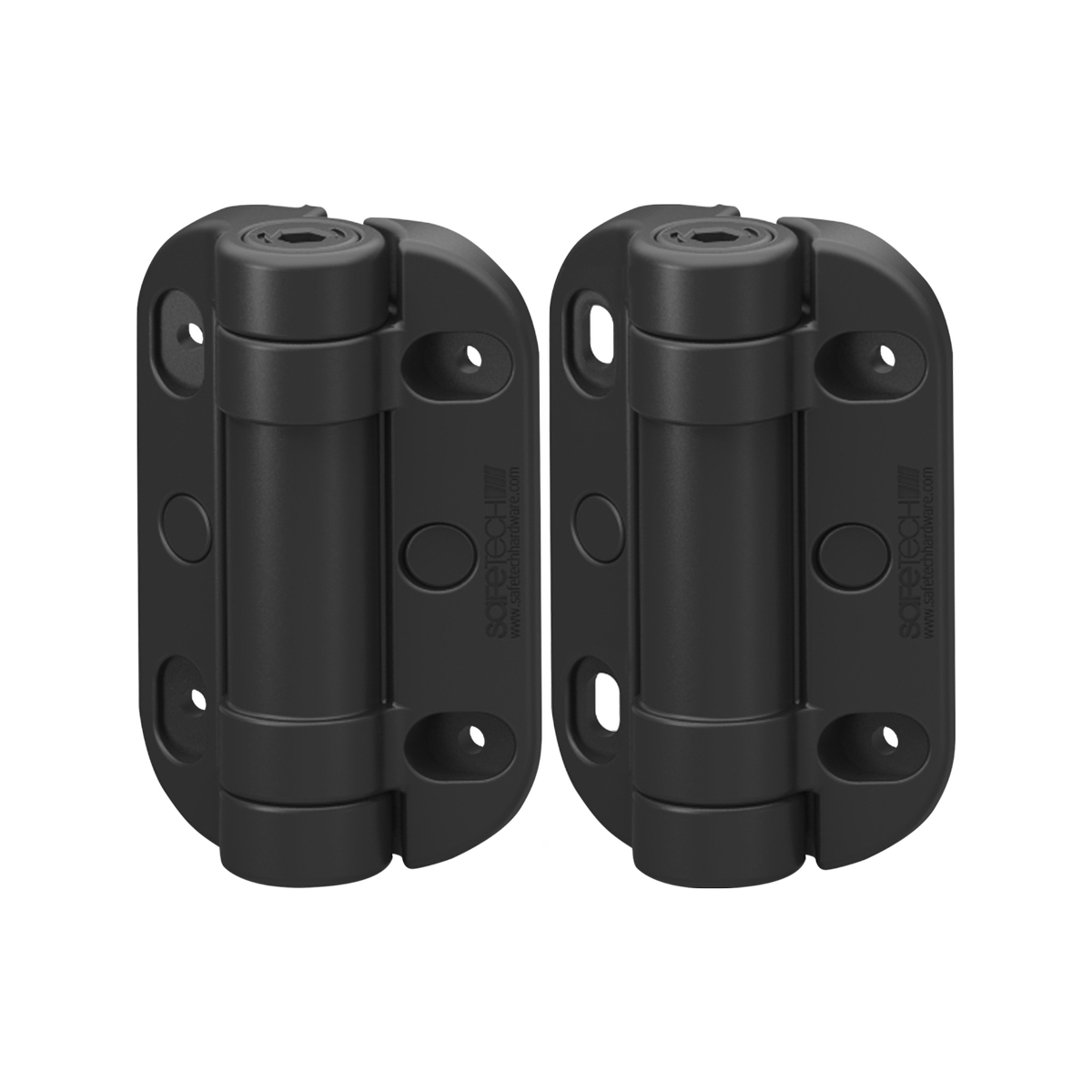 ProtectorAl Black G8Safe Adjustable Heavy Duty Hinge Pair 135mm Plastic Durable